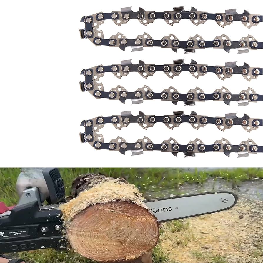 Amazon.com: 24 Inch Chainsaw Chain, 3 Pack, 3/8'' Pitch, 050